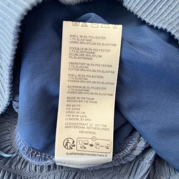 Free People Oakley Top Denim Grey Medium - Picture 8 of 8